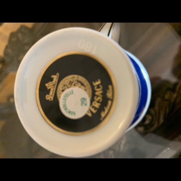 Ventage Versace Madusa Blue China set. - Picture 2 of 4